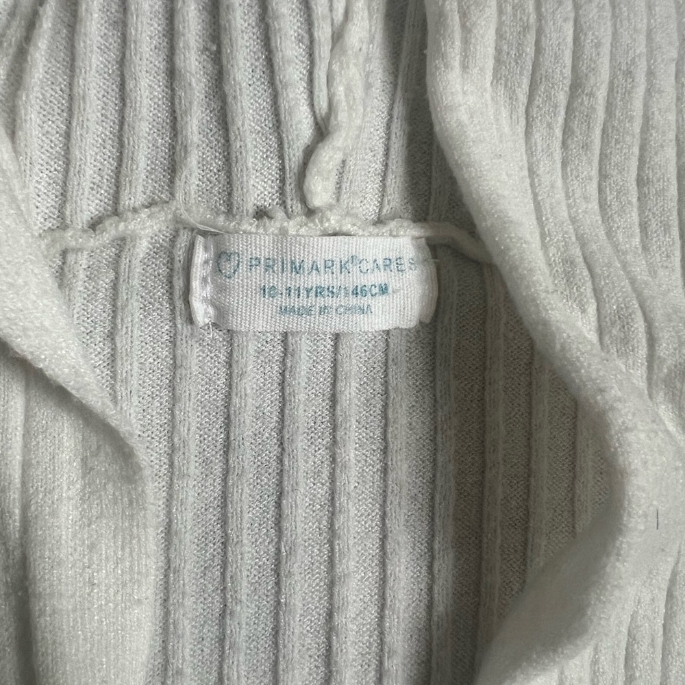 Girl Primark Cream Hooded Cardigan - Picture 3 of 5